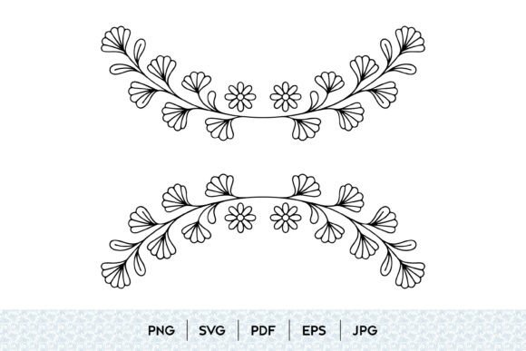 Download Floral Frame Border SVG | Decorative Bot - Border Collection