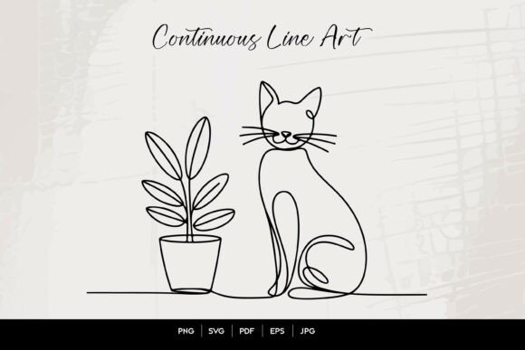Download Cat Line Art - Cat line art Collection